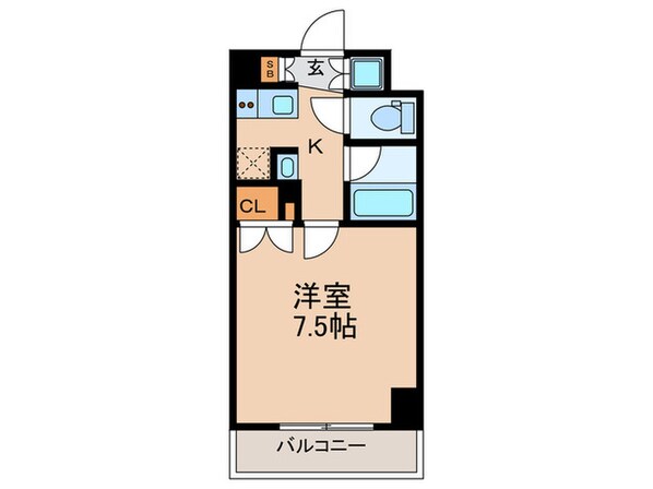 ルーブル高田馬場参番館の物件間取画像